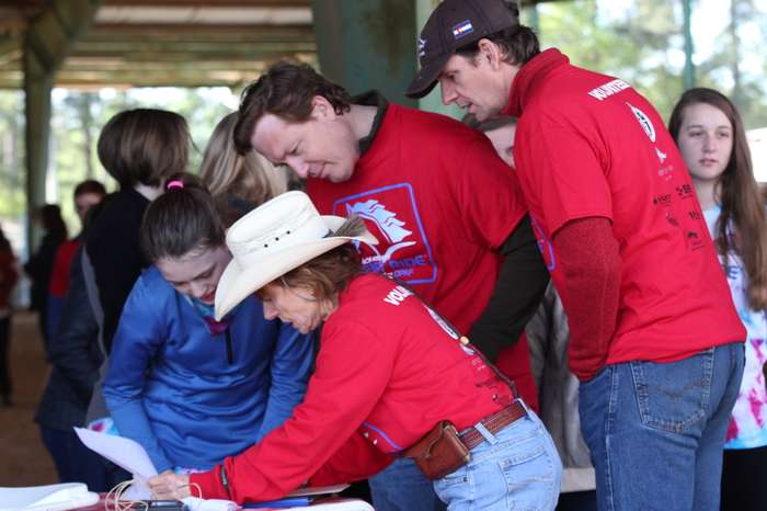 Deene McKeever Leading The Volunteers